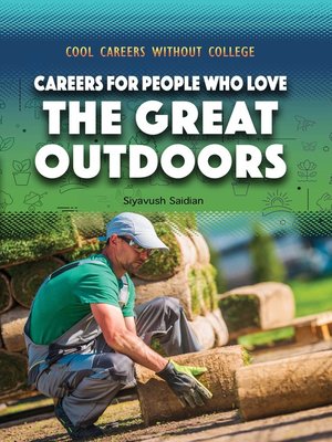 cover image of Careers for People Who Love the Great Outdoors